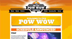 Desktop Screenshot of 311powwowfestival.com